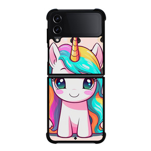 KATE SPADE NEW YORK LOGO PRETTY UNICORN Samsung Galaxy Z Flip 4 Case Cover