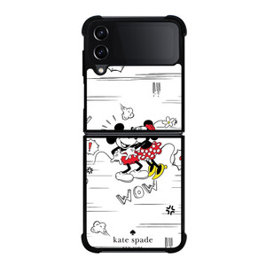KATE SPADE NEW YORK LOGO X MICKEY MINNIE MOUSE DISNEY Samsung Galaxy Z Flip 4 Case Cover