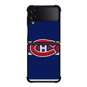 MONTREAL CANADIENS LOGO HOCKEY TEAM EMBORDERY Samsung Galaxy Z Flip 4 Case Cover