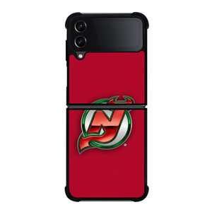 NEW JERSEY DEVILS HOCKEY TEAM LOGO Samsung Galaxy Z Flip 4 Case Cover