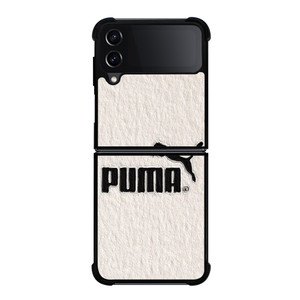 PUMA LOGO BLACK WHITE ICON Samsung Galaxy Z Flip 4 Case Cover