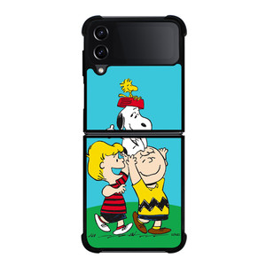SNOOPY THE PEANUTS AND GANK Samsung Galaxy Z Flip 4 Case Cover