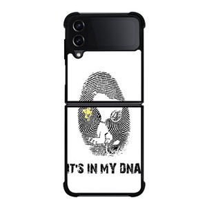 SNOOPY THE PEANUTS FINGER PRINT MY DNA Samsung Galaxy Z Flip 4 Case Cover