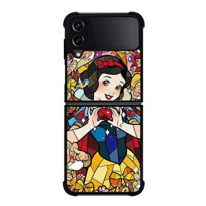 SNOW WHITE DISNEY PRINCESS MOZAIC ART Samsung Galaxy Z Flip 4 Case Cover SNOW WHITE DISNEY PRINCESS MOZAIC ART Samsung Galaxy Z Flip 4 Case Cover