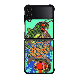 THE STROKES BAND LOGO REPTILIA Samsung Galaxy Z Flip 4 Case Cover