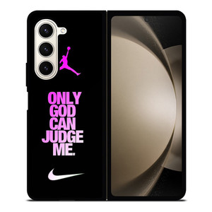 AIR JORDAN NIKE ONLY GOD CAN JUDGE ME Samsung Galaxy Z Fold 5 Case Cover