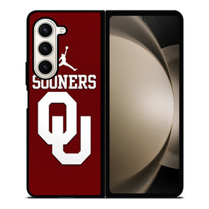 AIR JORDAN OKLAHOMA SOONERS UNIVERSITY FOOTBALL TEAM LOGO Samsung Galaxy Z Fold 5 Case Cover AIR JORDAN OKLAHOMA SOONERS UNIVERSITY FOOTBALL TEAM LOGO Samsung Galaxy Z Fold 5 Case Cover