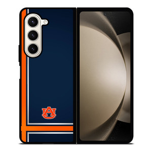 AUBRUN TIGERS FOOTBALL UNIVERSITY TEAM LOGO CROSS Samsung Galaxy Z Fold 5 Case Cover