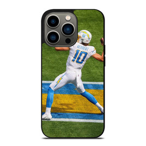 JUSTIN HERBERT 10 LOS ANGELES CHARGERS NFL FOOTBALL iPhone 13 Pro Case Cover JUSTIN HERBERT 10 LOS ANGELES CHARGERS NFL FOOTBALL iPhone 13 Pro Case Cover