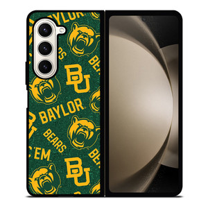 BAYLOR BEARS LOGO BASKETBALL UNIVERSITY TEAM Samsung Galaxy Z Fold 5 Case Cover