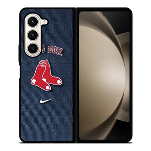 BOSTON RED SOX LOGO BASEBALL NIKE ICON ON JEANS Samsung Galaxy Z Fold 5 Case Cover
