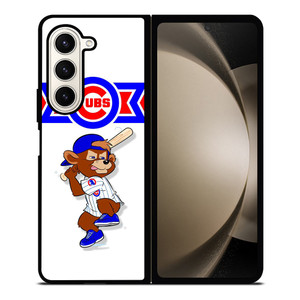 CHICAGO CUBS LOGO BASEBALL TEAM MASCOT Samsung Galaxy Z Fold 5 Case Cover
