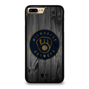 MILWAUKEE BREWERS BASEBALL MLB WOOD LOGO iPhone 7 / 8 Plus Case Cover