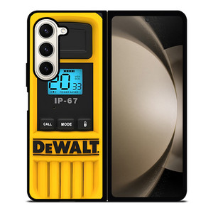 DEWALT TOOL LOGO HEAVY DUTY WALKIE TALKIE Samsung Galaxy Z Fold 5 Case Cover