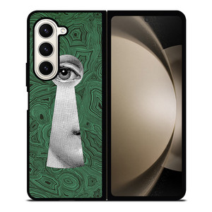 FORNASETTI MALACHITE EYE KEY Samsung Galaxy Z Fold 5 Case Cover