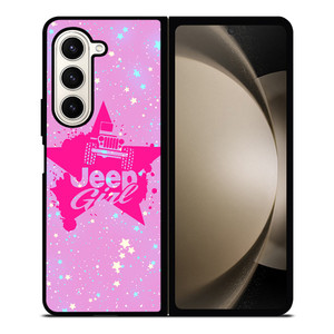 JEEP GIRL STAR LOGO Samsung Galaxy Z Fold 5 Case Cover