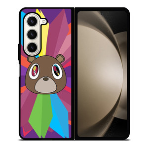 KANYE WEST DROPOUT BEAR FACE ICON Samsung Galaxy Z Fold 5 Case Cover