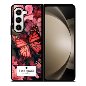KATE SPADE NEW YORK FLOWER BUTTTERFLY Samsung Galaxy Z Fold 5 Case Cover