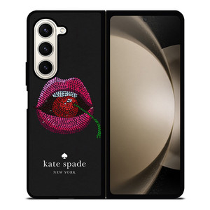 KATE SPADE NEW YORK LIPS AND CHERRY Samsung Galaxy Z Fold 5 Case Cover