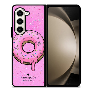KATE SPADE NEW YORK LOGO DONUT Samsung Galaxy Z Fold 5 Case Cover KATE SPADE NEW YORK LOGO DONUT Samsung Galaxy Z Fold 5 Case Cover