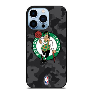 BOSTON CELTICS BLACK CAMO iPhone 13 Pro Max Case Cover BOSTON CELTICS BLACK CAMO iPhone 13 Pro Max Case Cover