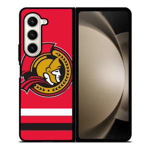 OTTAWA SENATORS LOGO HOCKEY TEAM LOGO Samsung Galaxy Z Fold 5 Case Cover