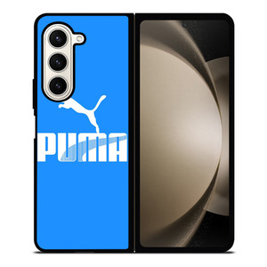 PUMA LOGO BLUE ICON Samsung Galaxy Z Fold 5 Case Cover PUMA LOGO BLUE ICON Samsung Galaxy Z Fold 5 Case Cover