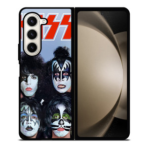 ROCK AND ROLL BAND KISS Samsung Galaxy Z Fold 5 Case Cover