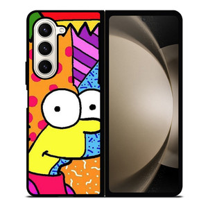 ROMERO BRITTO BART SIMPSONS ART Samsung Galaxy Z Fold 5 Case Cover