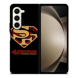 SAN FRANCISCO 49ERS FOOTBALL SUPERMAN LOGO Samsung Galaxy Z Fold 5 Case Cover