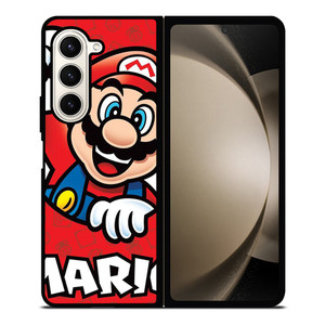 SUPER MARIO BROSS NINTENDO GAME ICON Samsung Galaxy Z Fold 5 Case Cover