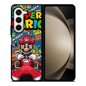 SUPER MARIO BROSS NINTENDO GAME MARIO CART Samsung Galaxy Z Fold 5 Case Cover