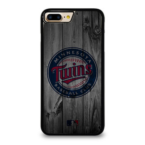 MINNESOTA TWINS BASEBALL MLB WOOD LOGO iPhone 7 / 8 Plus Case Cover