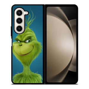 THE GRINCH DR SEUSS EVIL SMILING Samsung Galaxy Z Fold 5 Case Cover