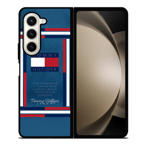 TOMMY HILFIGER LOGO QUOTE Samsung Galaxy Z Fold 5 Case Cover