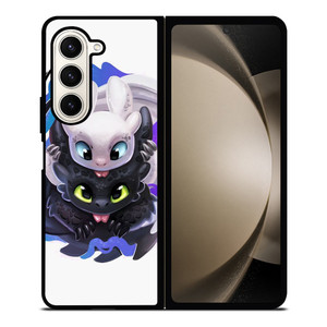TOOTHLESS AND LIGHTFURY HOW TO TRAIN YOUR DRAGON Samsung Galaxy Z Fold 5 Case Cover