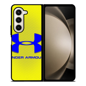 UNDER ARMOUR LOGO BLUE YELLOW Samsung Galaxy Z Fold 5 Case Cover UNDER ARMOUR LOGO BLUE YELLOW Samsung Galaxy Z Fold 5 Case Cover
