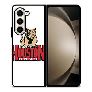 UNIVERSITY HOUSTON COUGARS BASKETBALL TEAM ICON Samsung Galaxy Z Fold 5 Case Cover
