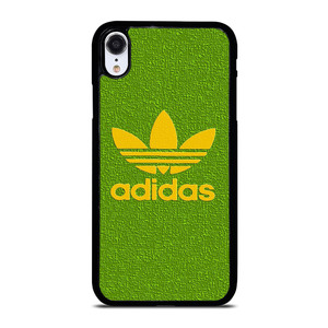 ADIDAS LOGO YELLOW GREEN iPhone XR Case Cover
