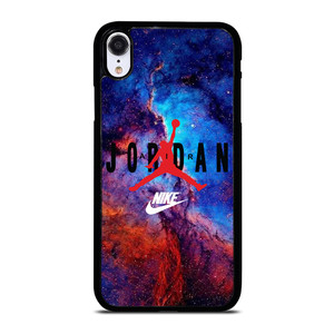 AIR JORDAN NIKE SHOES LOGO NEBULA iPhone XR Case Cover