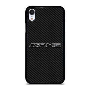 AMG MERCEDES BENZ LOGO CARBON iPhone XR Case Cover