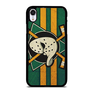 ANAHEIM DUCKS HOCKEY LOGO NHL TEAM ICON iPhone XR Case Cover ANAHEIM DUCKS HOCKEY LOGO NHL TEAM ICON iPhone XR Case Cover