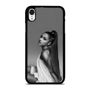 ARIANA GRANDE BLACK AND WHITE iPhone XR Case Cover
