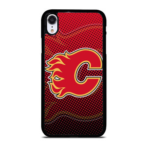 CALGARY FLAMES LOGO HOCKEY TEAM ICON iPhone XR Case Cover CALGARY FLAMES LOGO HOCKEY TEAM ICON iPhone XR Case Cover