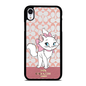 COACH NEW YORK LOGO ARISTOCAT MARIE DISNEY iPhone XR Case Cover COACH NEW YORK LOGO ARISTOCAT MARIE DISNEY iPhone XR Case Cover