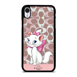 COACH NEW YORK LOGO MARIE ARISTOCAT DISNEY iPhone XR Case Cover