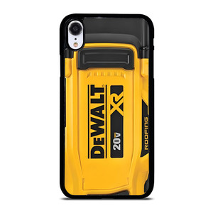 DEWALT TOOL LOGO ROOFING NAILER iPhone XR Case Cover DEWALT TOOL LOGO ROOFING NAILER iPhone XR Case Cover