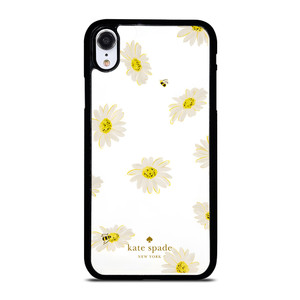 KATE SPADE NEW YORK LOGO SUN FLOWERS ICON iPhone XR Case Cover