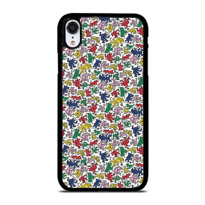 KEITH HARING ART COLORFUL FIGURES iPhone XR Case Cover