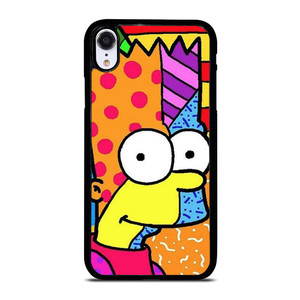 ROMERO BRITTO BART SIMPSONS ART iPhone XR Case Cover